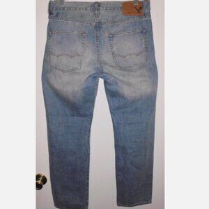 American Eagle Outfitters Slim Straight Jeans Sz 29 Distressed Streetwear Y2K